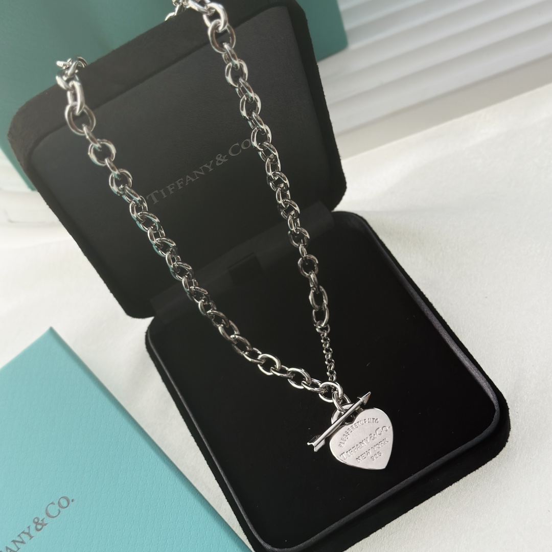 Tiffany&CO Lovestruck Heart Tag Necklace - EUR FASHION