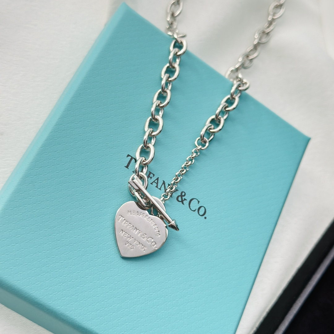 Tiffany&CO Lovestruck Heart Tag Necklace - EUR FASHION