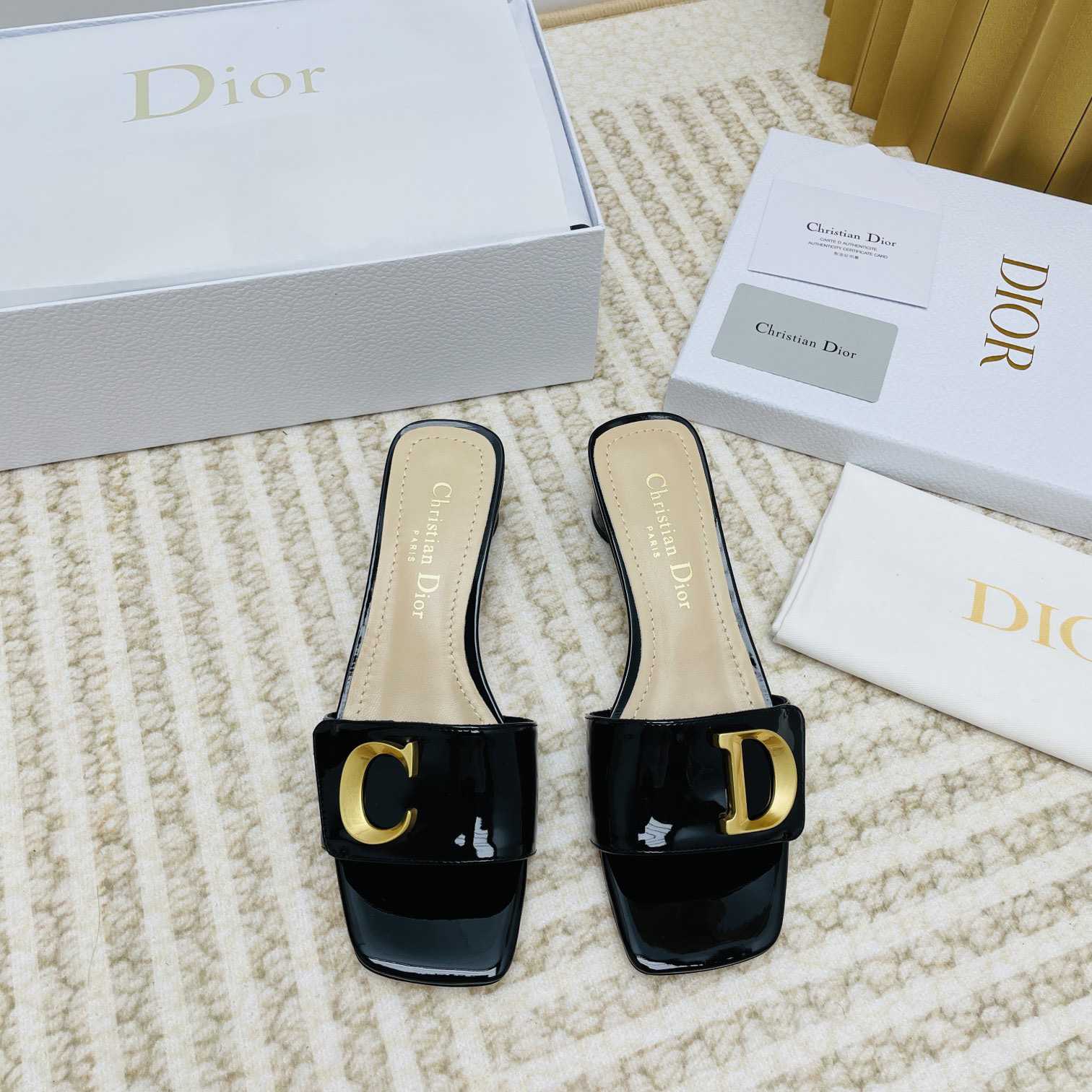 Dior C'est Dior Heeled Slide - EUR FASHION