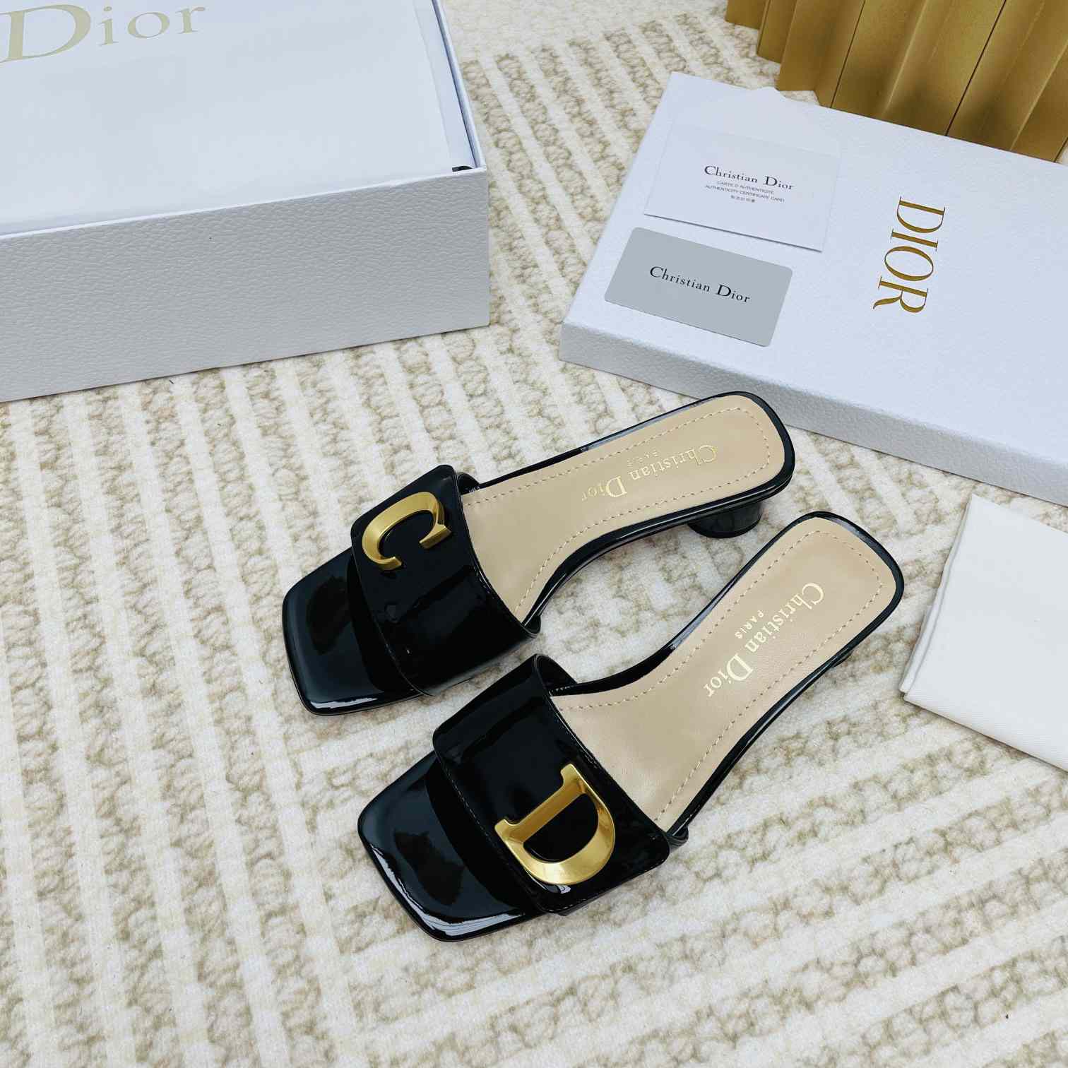 Dior C'est Dior Heeled Slide - EUR FASHION