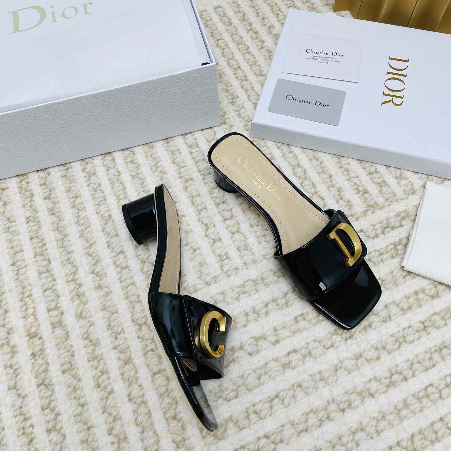 Dior C'est Dior Heeled Slide - EUR FASHION