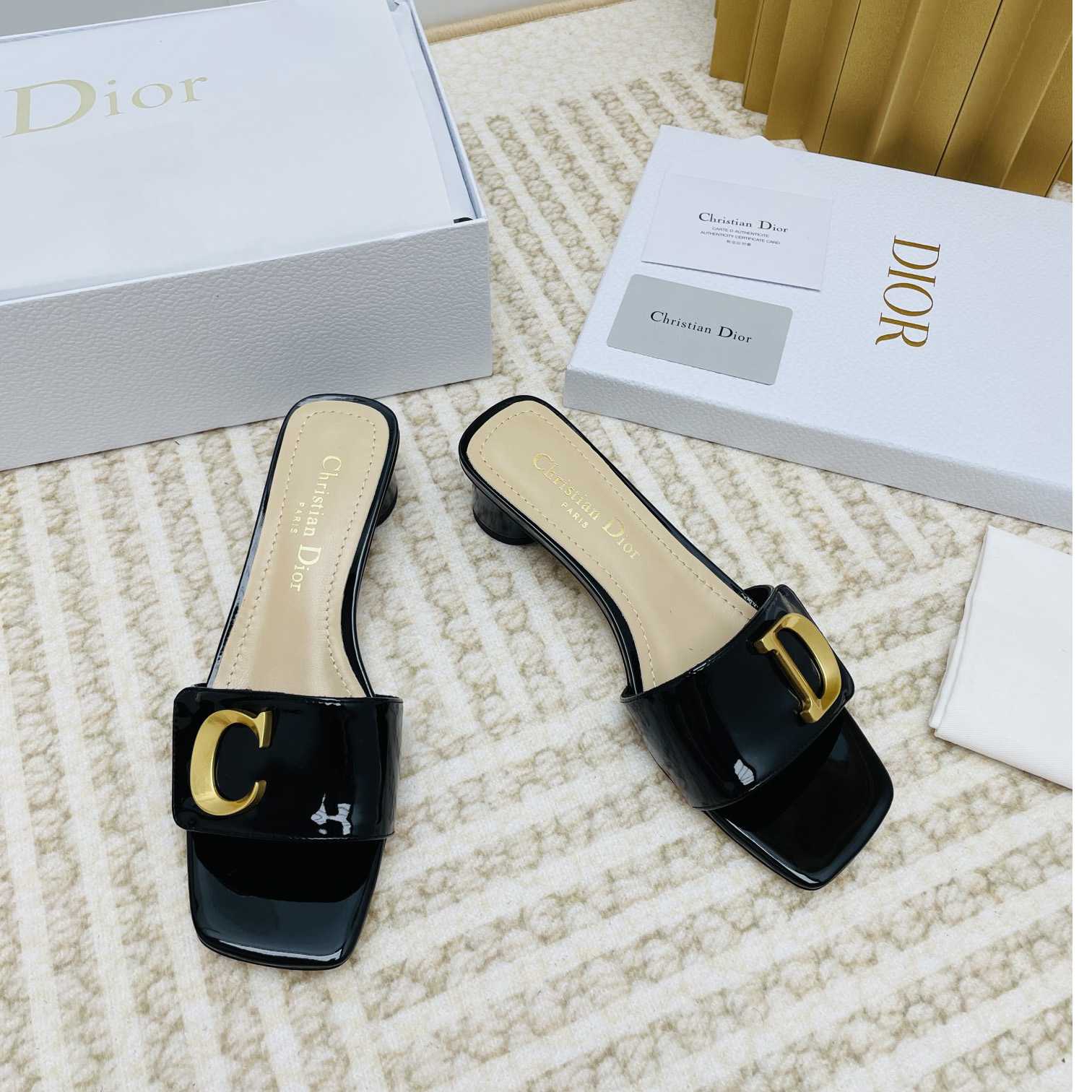 Dior C'est Dior Heeled Slide - EUR FASHION