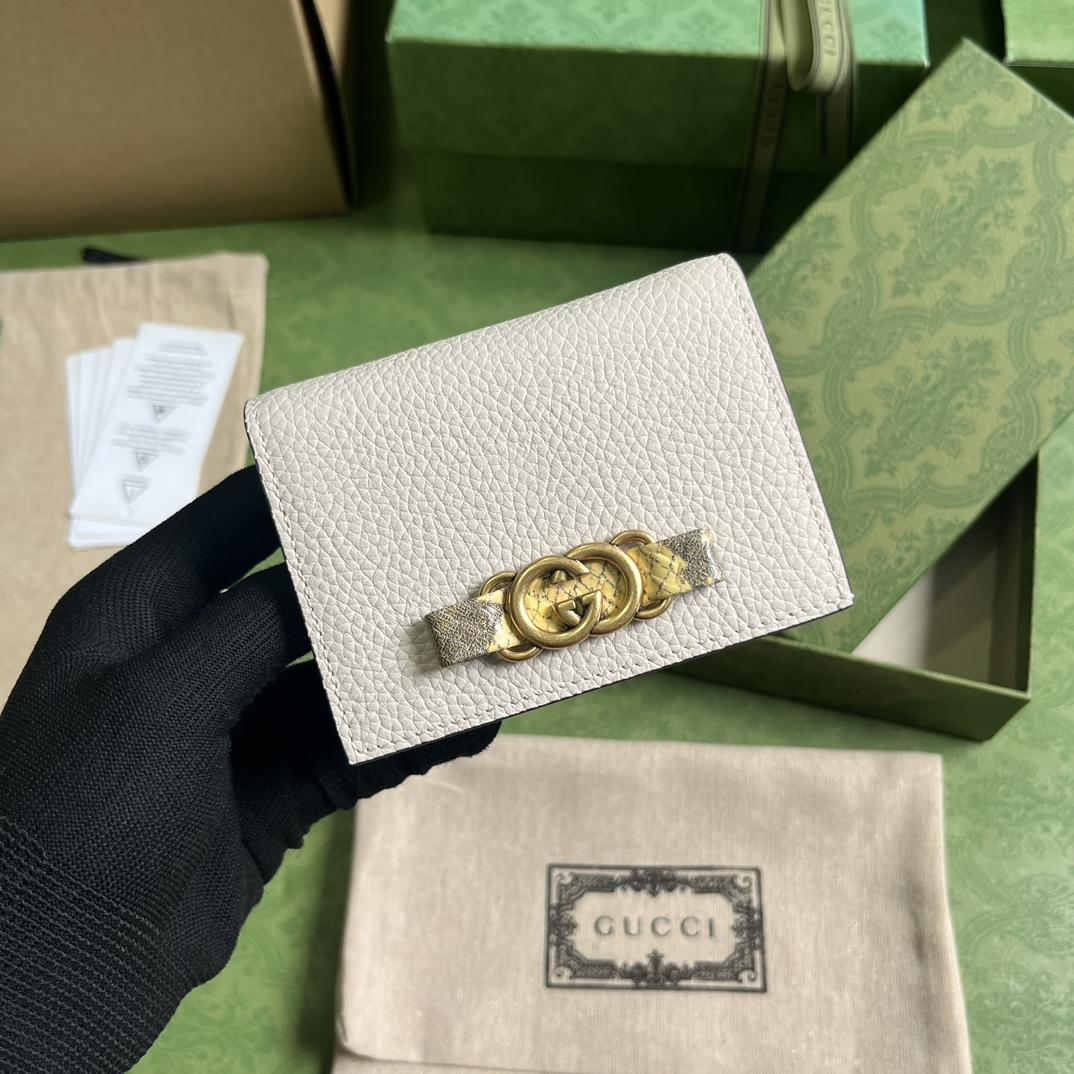 Gucci Wallet With Interlocking G Python Bow - EUR FASHION