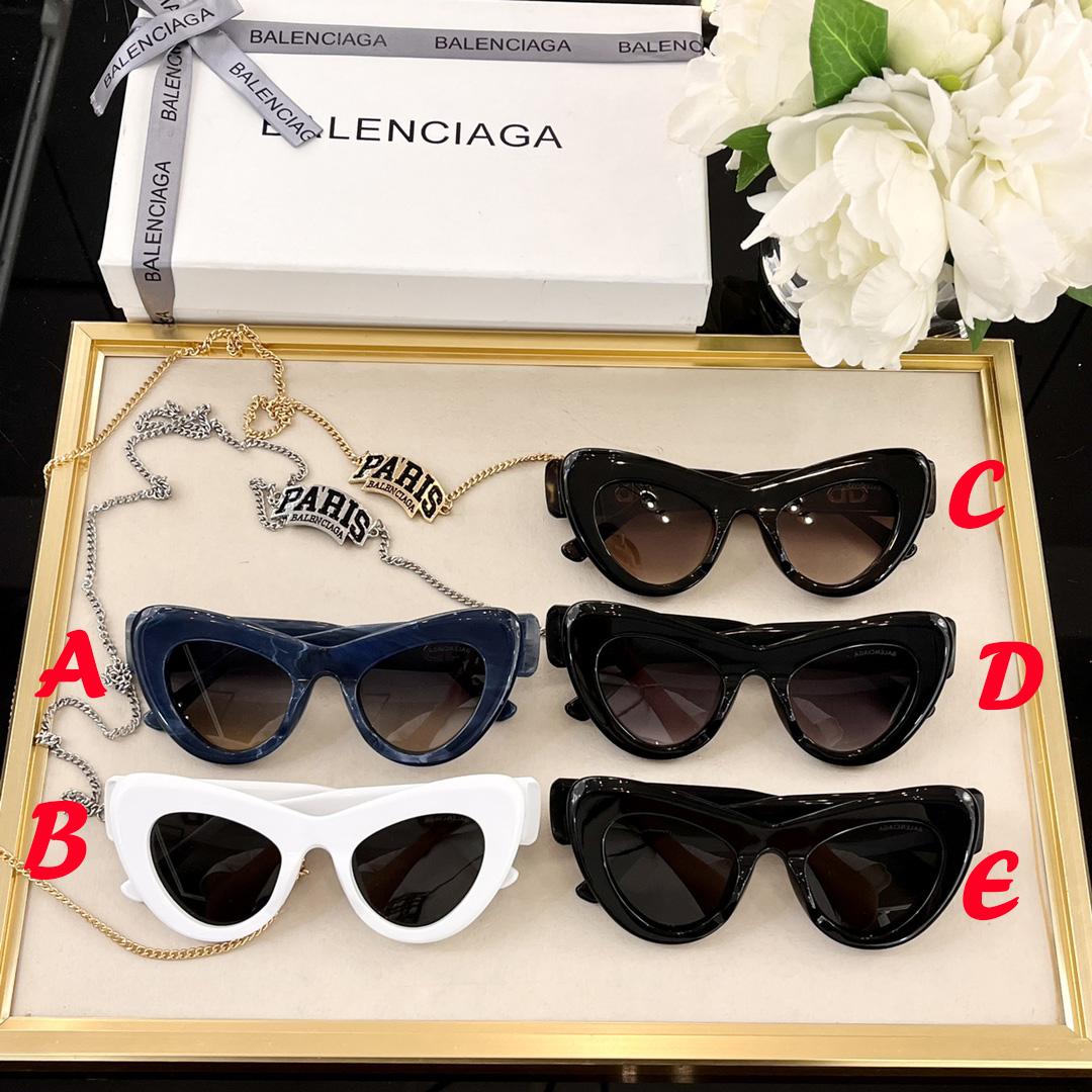 Balenciaga Cat-eye Logo-print Sunglasses    BB0204S - EUR FASHION