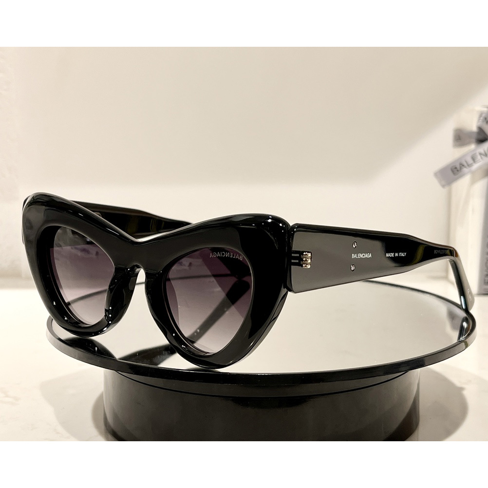 Balenciaga Cat-eye Logo-print Sunglasses    BB0204S - EUR FASHION