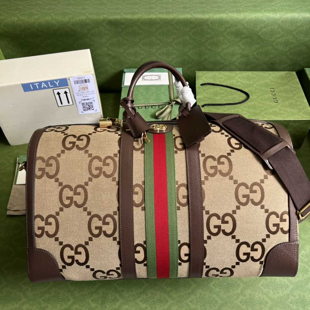 Gucci Jumbo GG Large Duffle Bag(52*30*29cm) - EUR FASHION