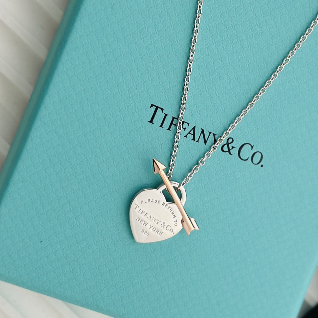 Tiffany&CO Lovestruck Heart Tag Pendant - EUR FASHION