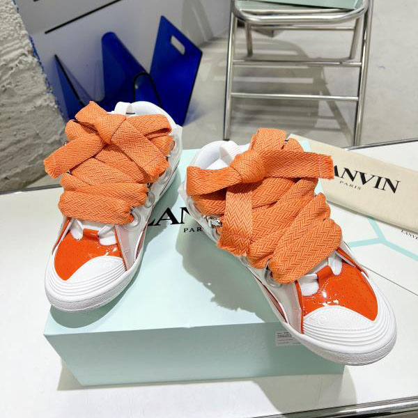 Lanvin Curb Multi-panel Sneakers - EUR FASHION