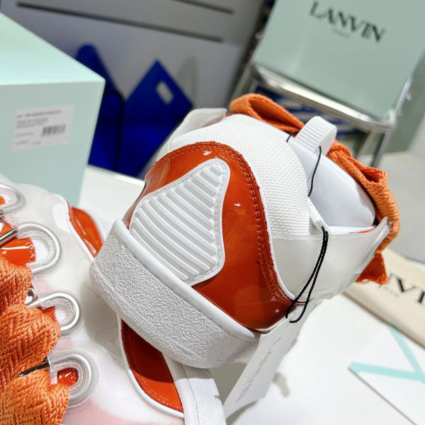 Lanvin Curb Multi-panel Sneakers - EUR FASHION