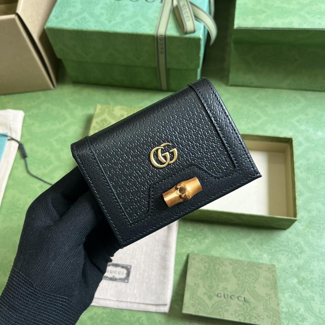 Gucci Diana Card Case Wallet - EUR FASHION