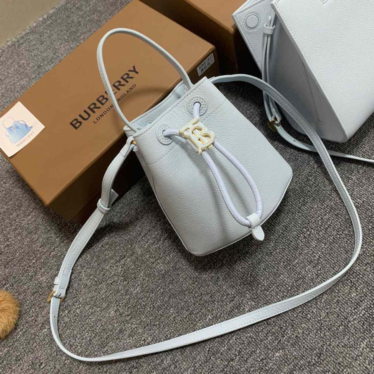 Burberry Mini TB Bucket Bag  - EUR FASHION