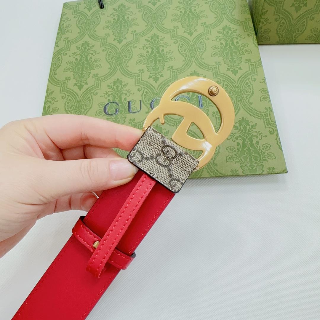 Gucci GG Marmont Reversible Belt - EUR FASHION