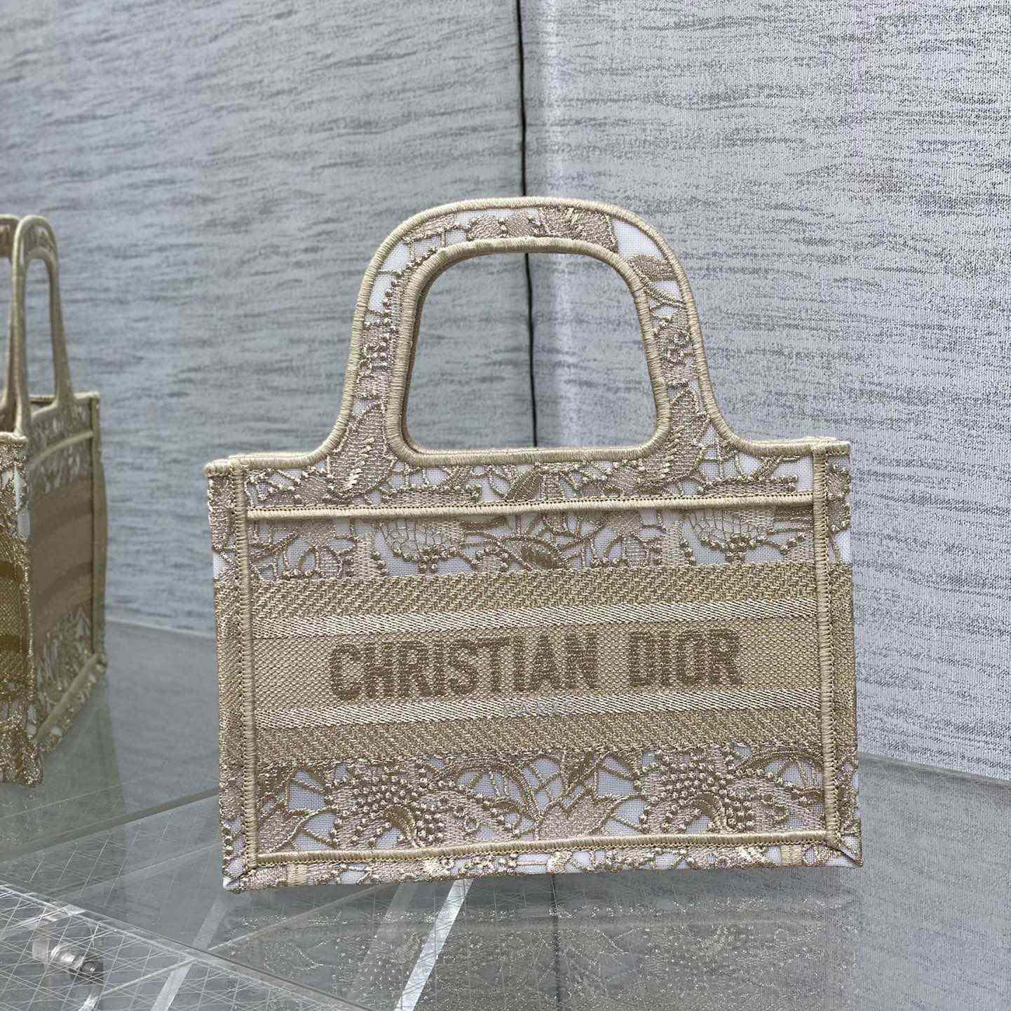 Dior Mini Dior Or Dior Book Tote - EUR FASHION