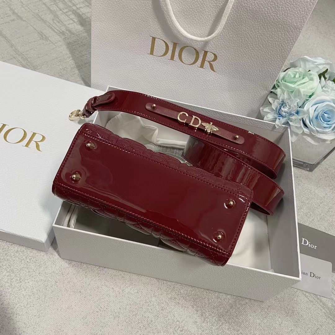 Dior Lady Dior Bag(20-16.5-8cm) - EUR FASHION