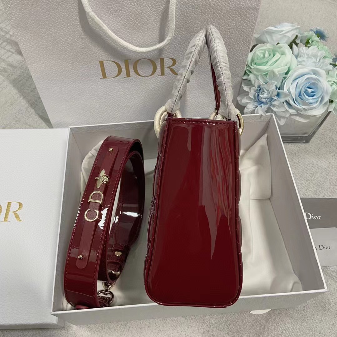 Dior Lady Dior Bag(20-16.5-8cm) - EUR FASHION