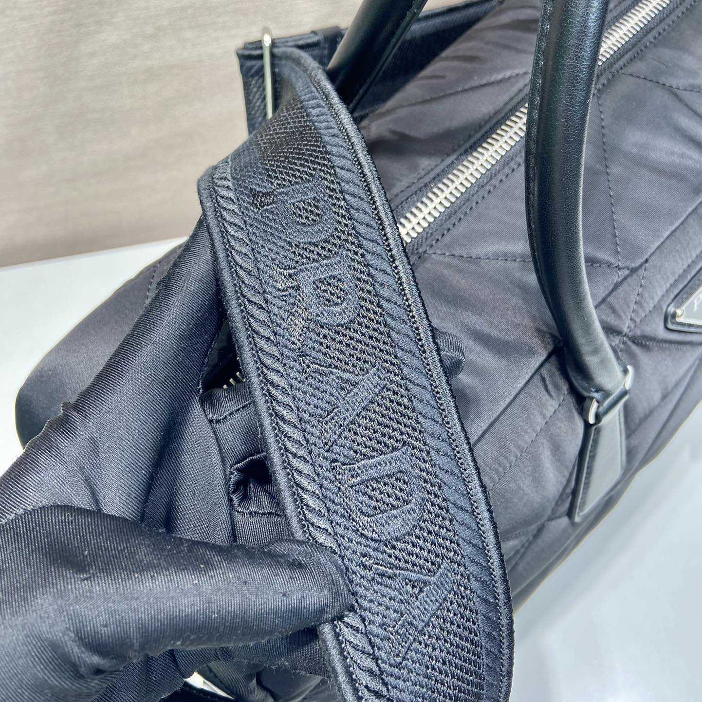 Prada Quilted Re-Nylon Travel Bag - EUR FASHION