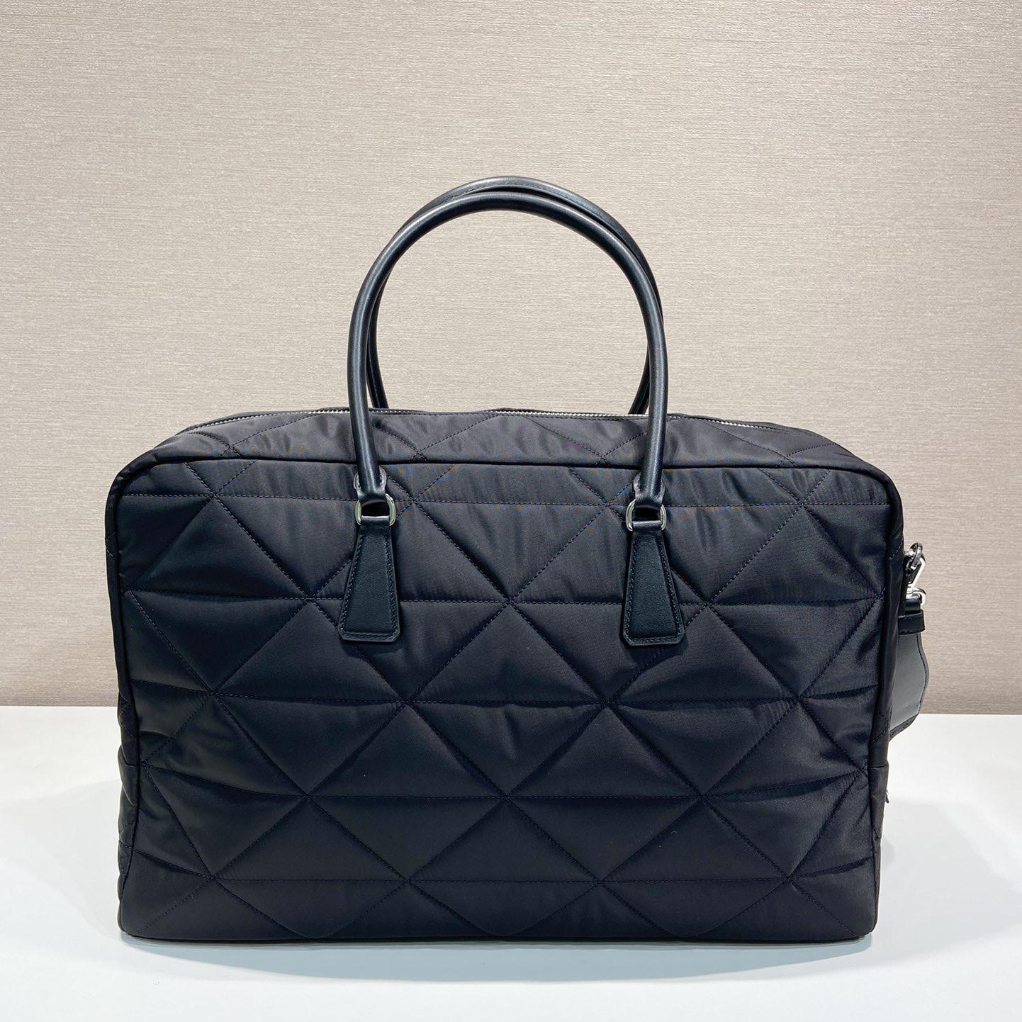 Prada Quilted Re-Nylon Travel Bag - EUR FASHION