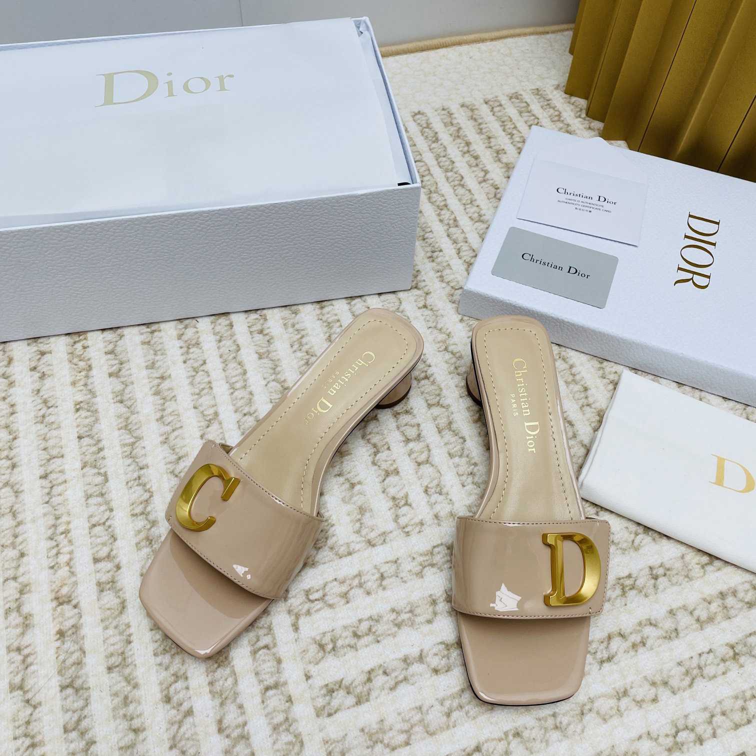 Dior C'est Dior Heeled Slide - EUR FASHION