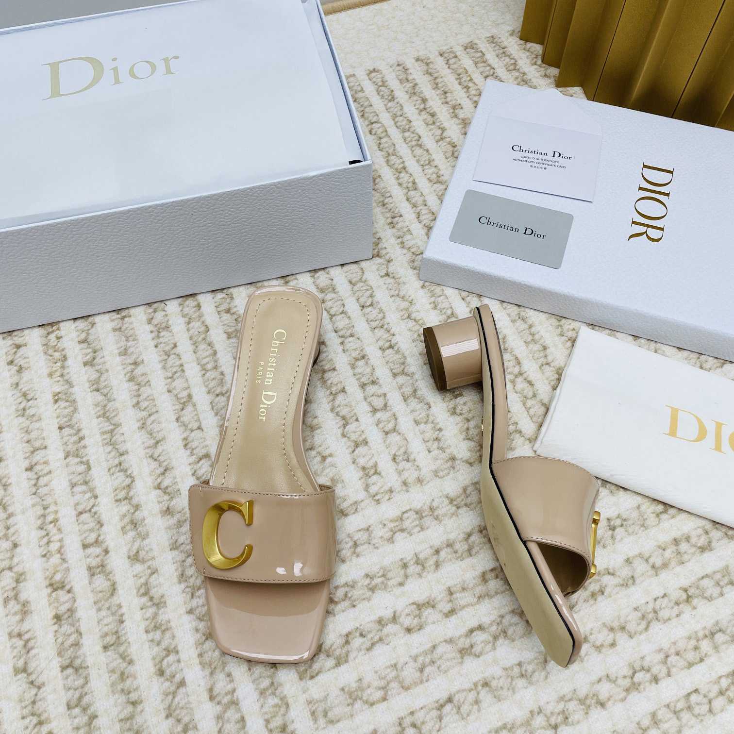 Dior C'est Dior Heeled Slide - EUR FASHION