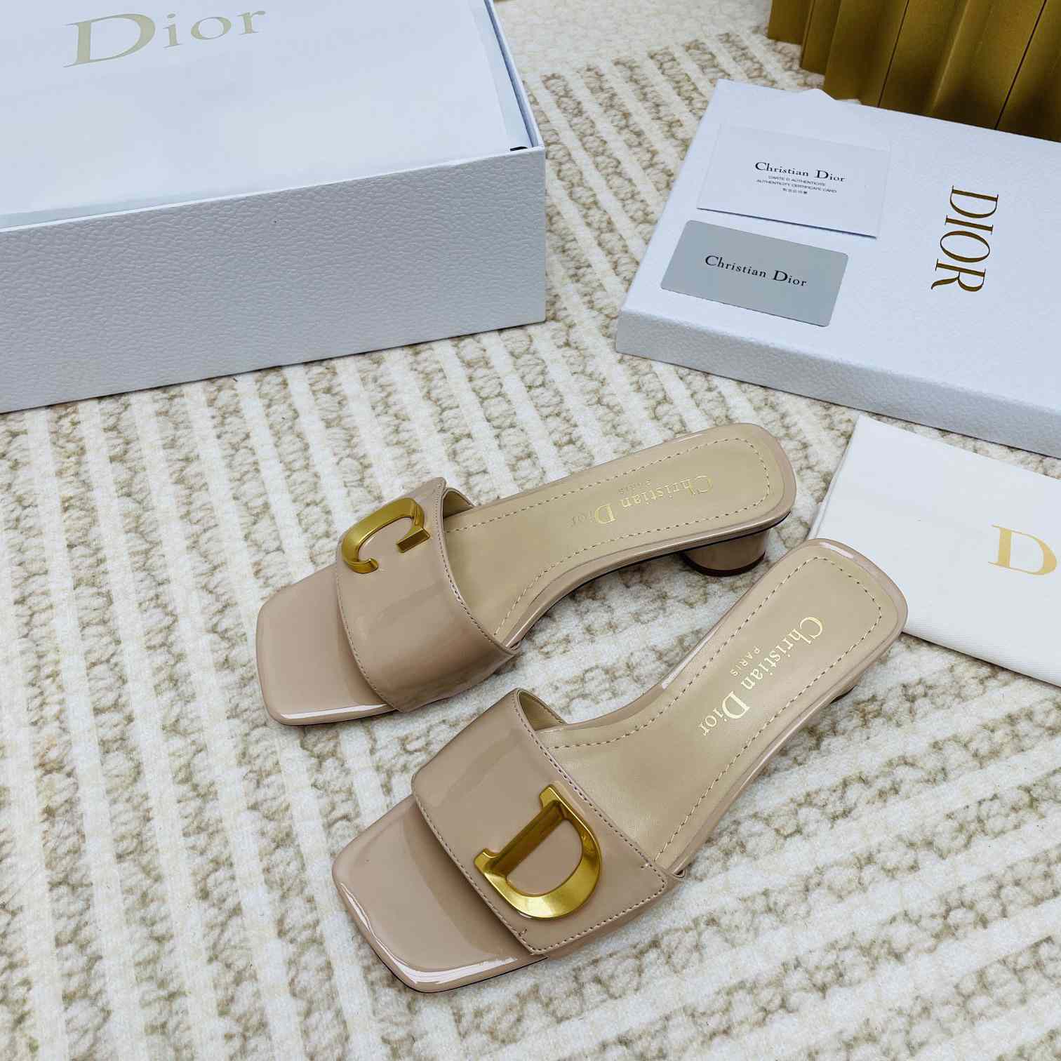 Dior C'est Dior Heeled Slide - EUR FASHION