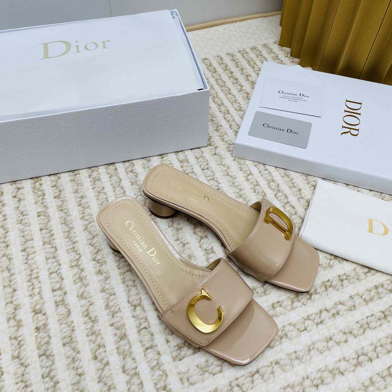 Dior C'est Dior Heeled Slide - EUR FASHION