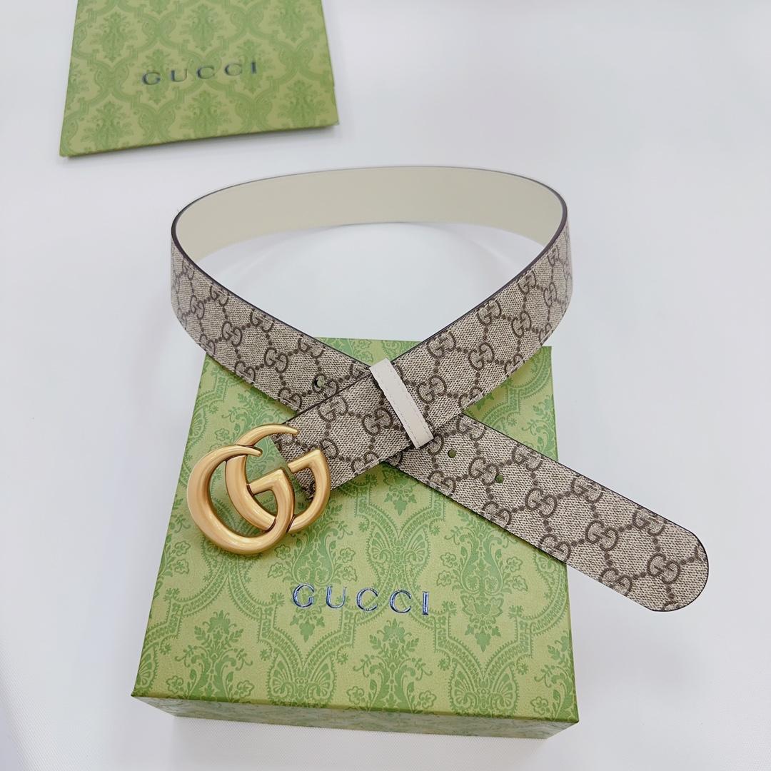 Gucci GG Marmont Reversible Belt - EUR FASHION