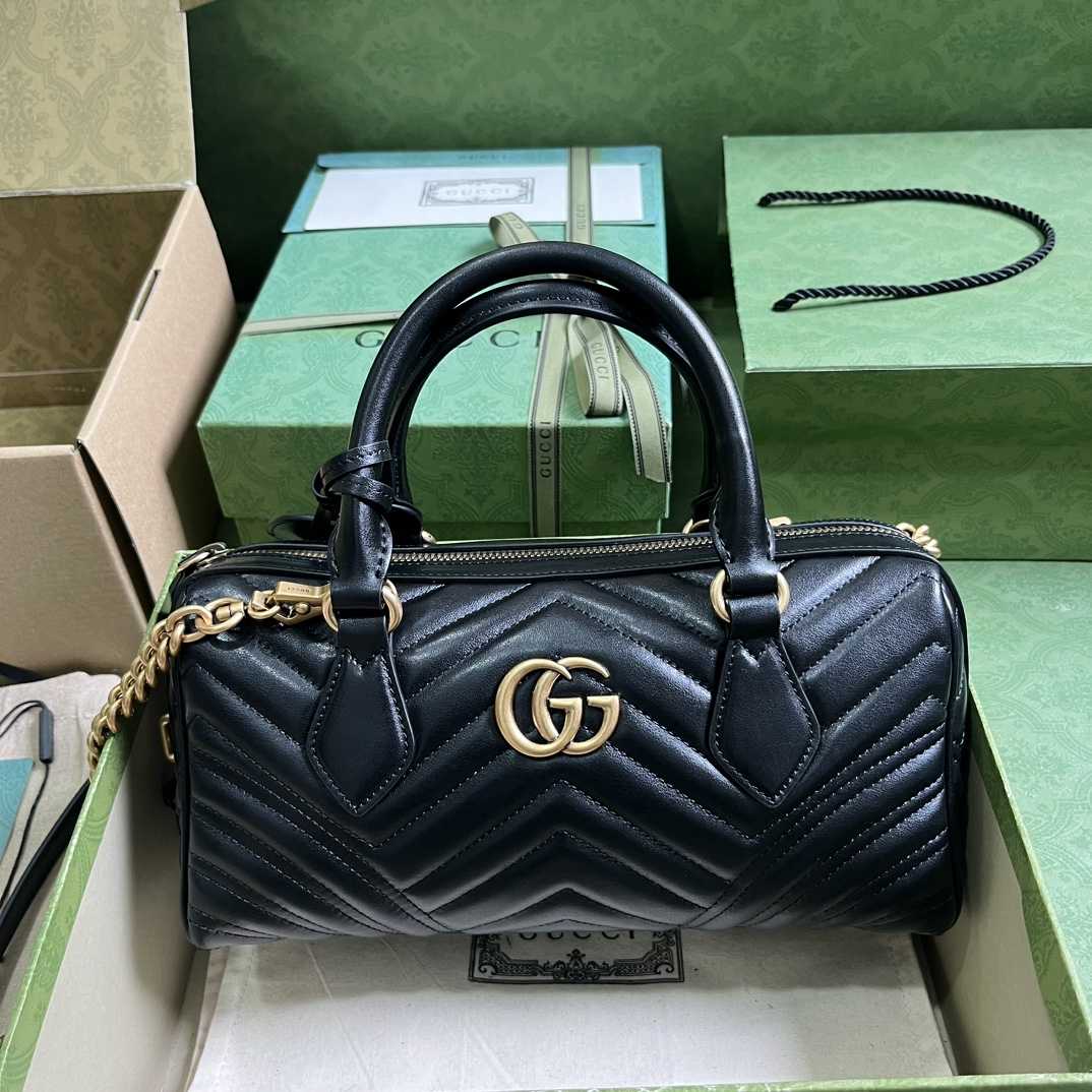 Gucci GG Marmont Small Top Handle Bag(27-13.5-10cm) - EUR FASHION