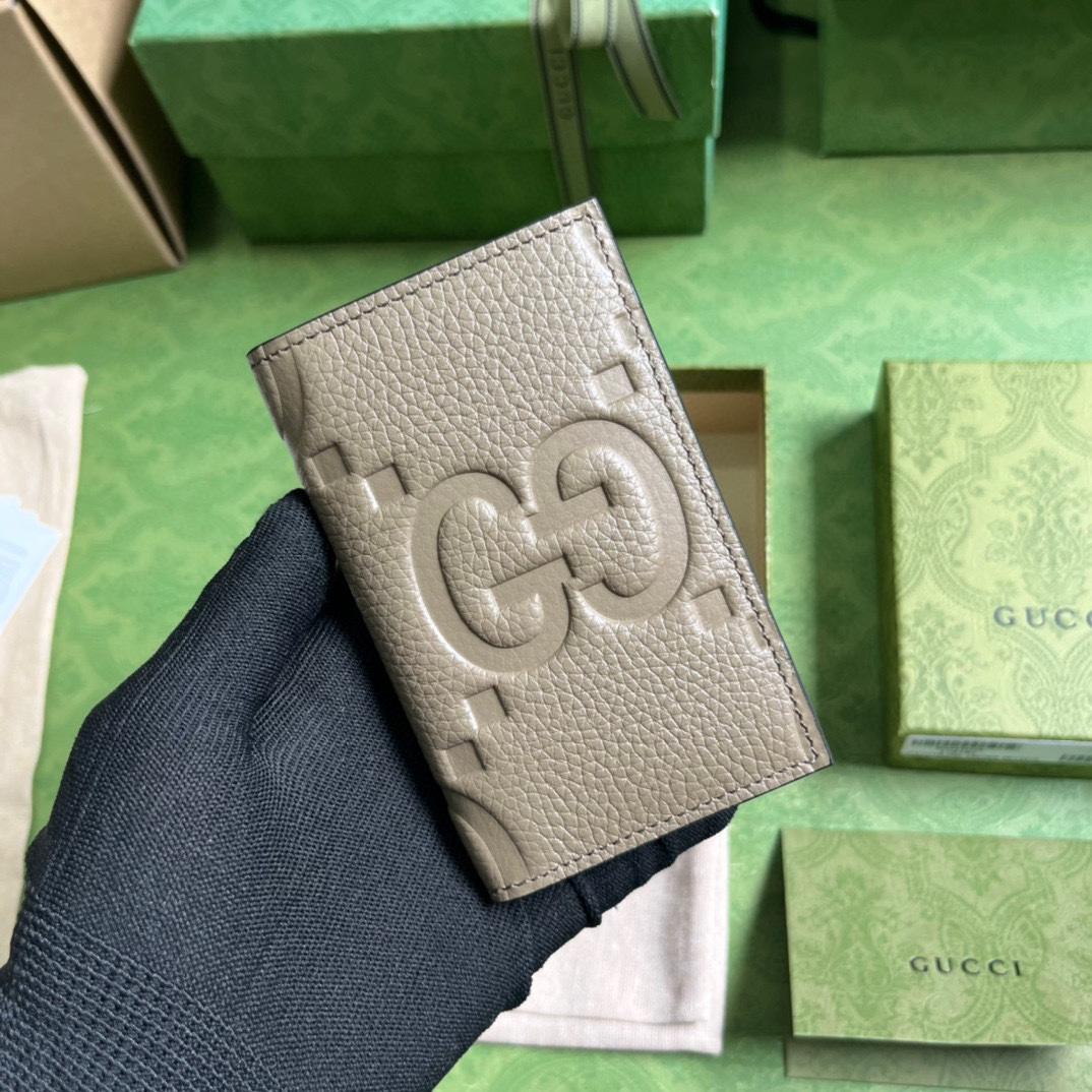 Gucci Jumbo GG Card Case - EUR FASHION