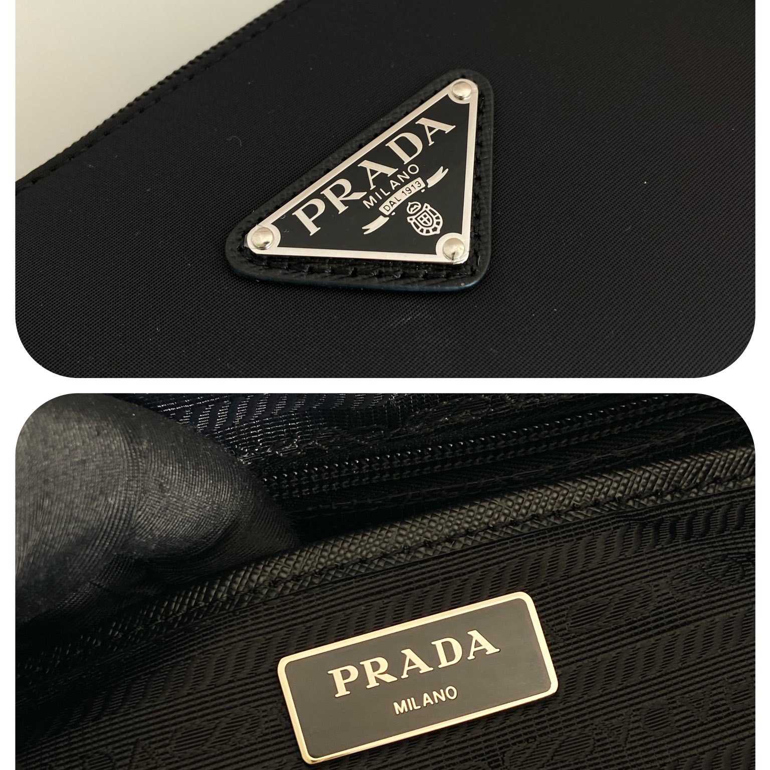 Prada Re-Nylon And Saffiano Leather Tote Bag - EUR FASHION