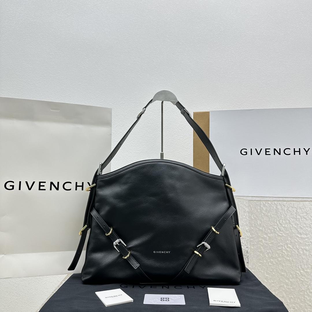 Givenchy Medium Voyou Bag In Leather(32-37-6.5cm) - EUR FASHION