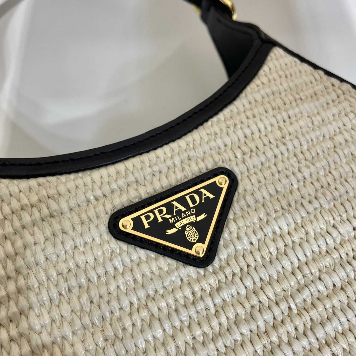 Prada Fabric And Leather Shoulder Bag - EUR FASHION