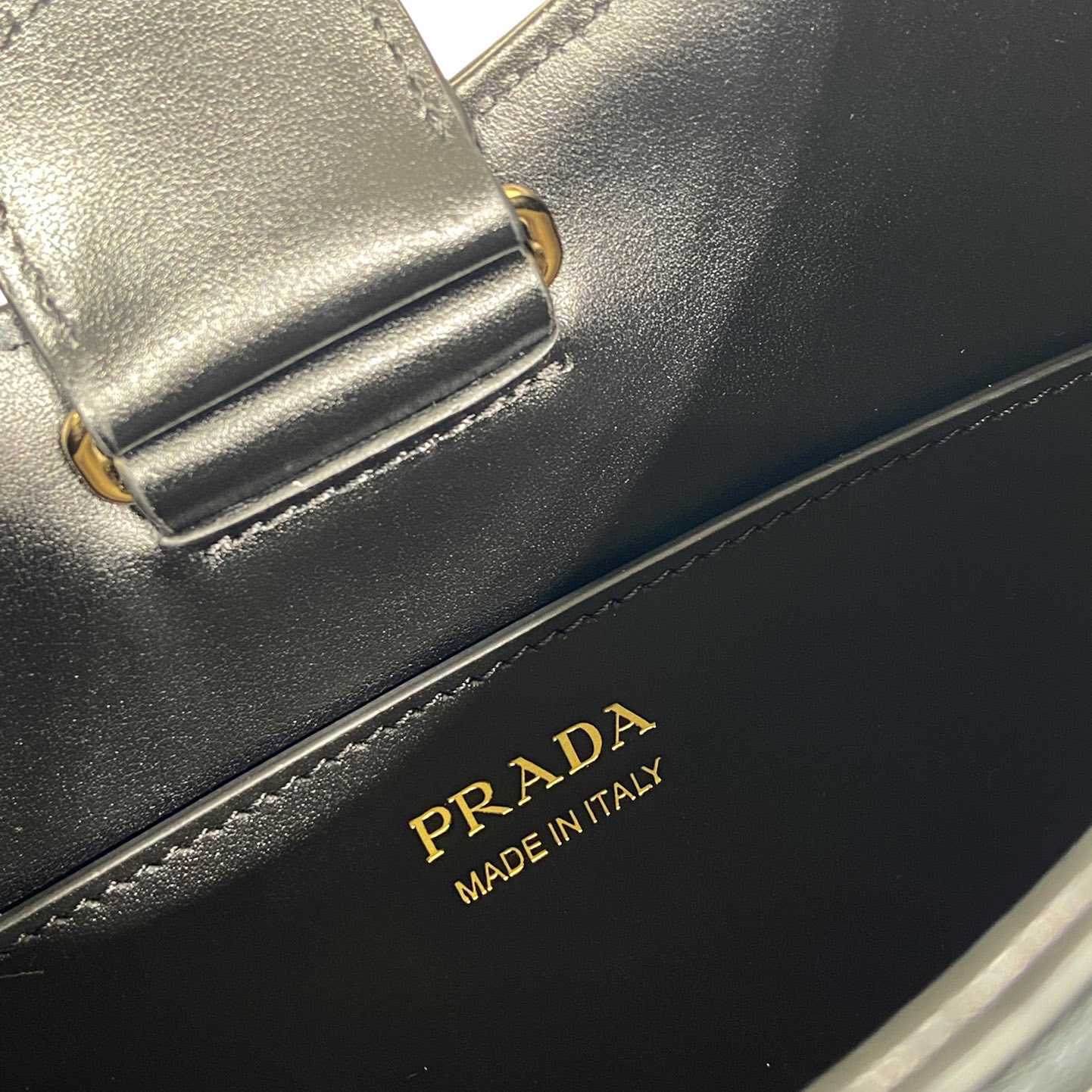 Prada Fabric And Leather Shoulder Bag - EUR FASHION