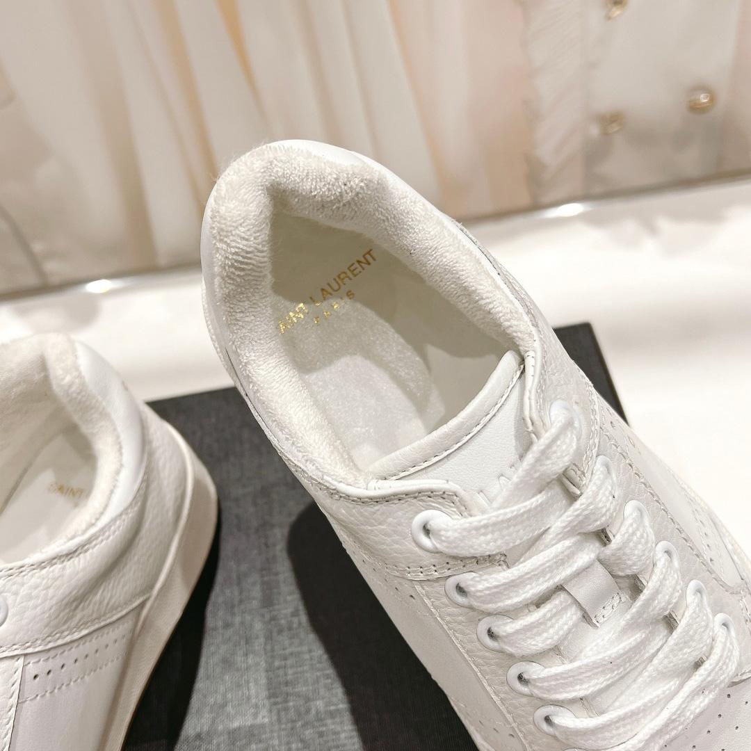 Saint Laurent Low-top Lace-up Sneakers - EUR FASHION