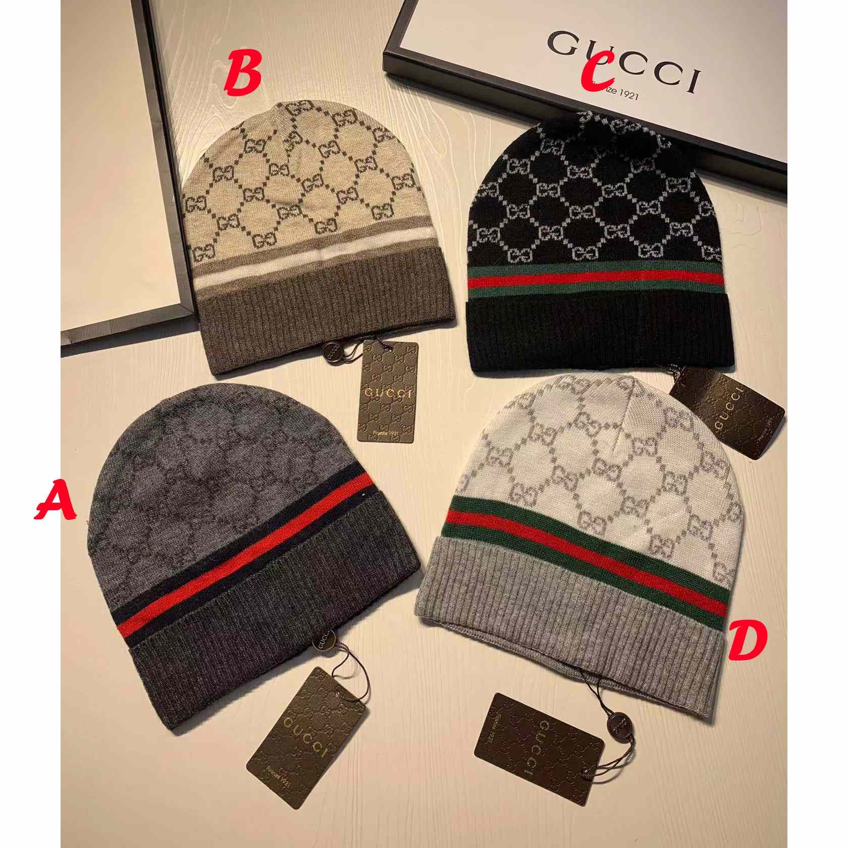 Gucci Beanie Hats  - EUR FASHION