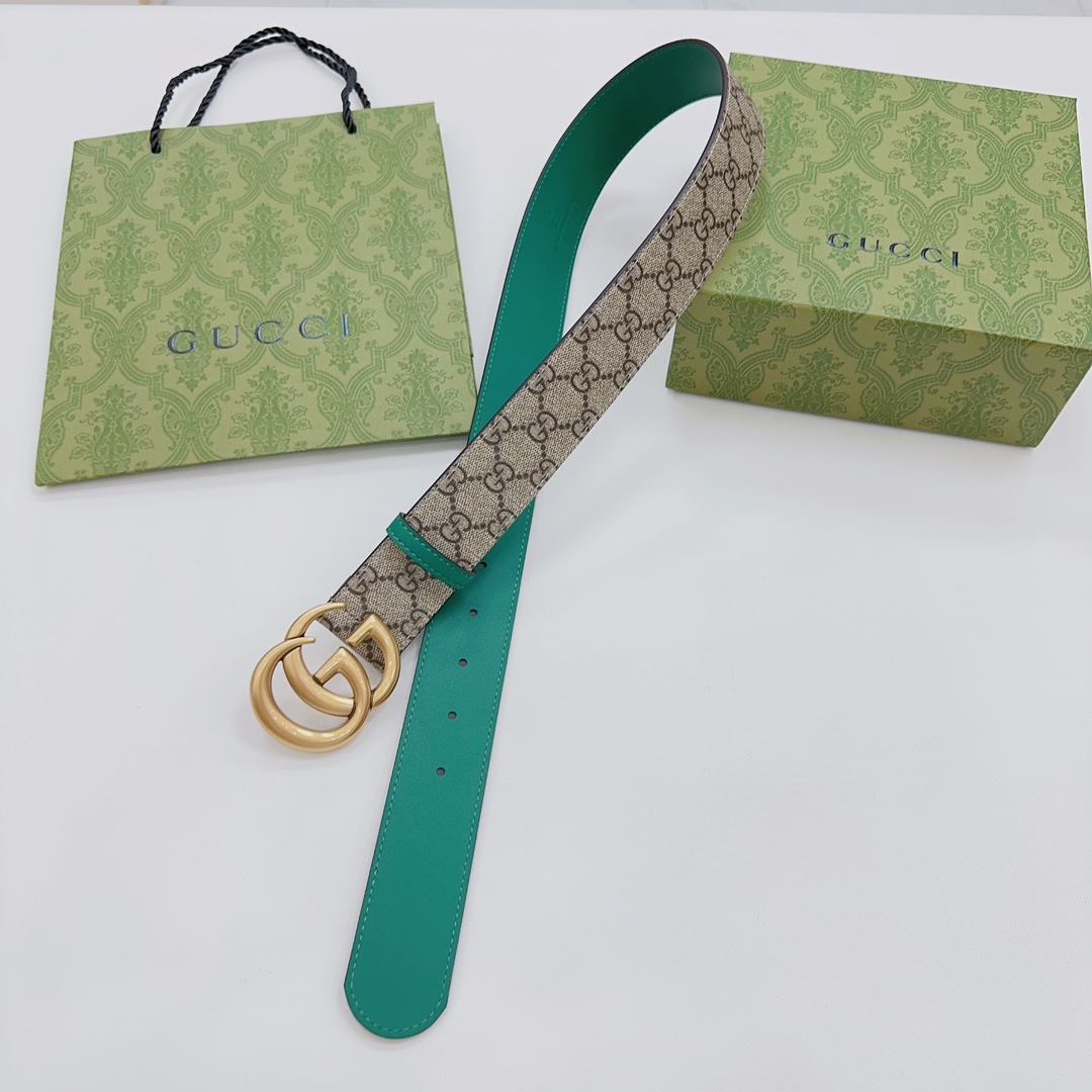 Gucci GG Marmont Reversible Belt - EUR FASHION