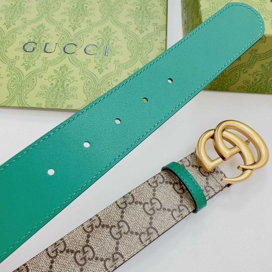 Gucci GG Marmont Reversible Belt - EUR FASHION