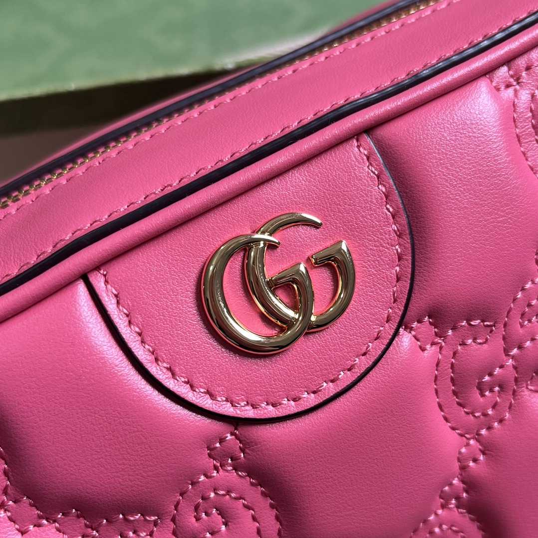 Gucci GG Matelassé Small Bag(21.5-17-7.5cm) - EUR FASHION