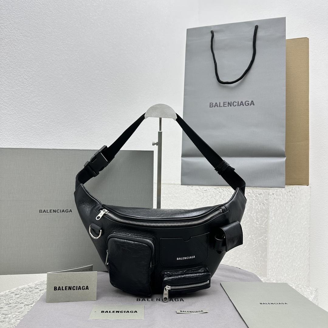 Balenciaga Superbusy Beltpack In Black - EUR FASHION