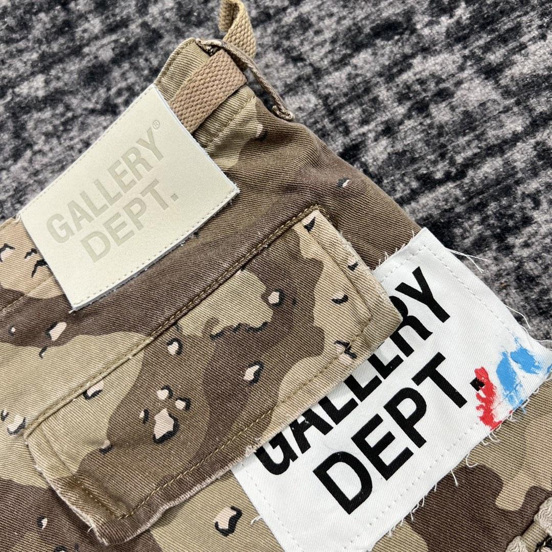 Gallery Dept G Patch Camo Cargo Shorts   630 - EUR FASHION