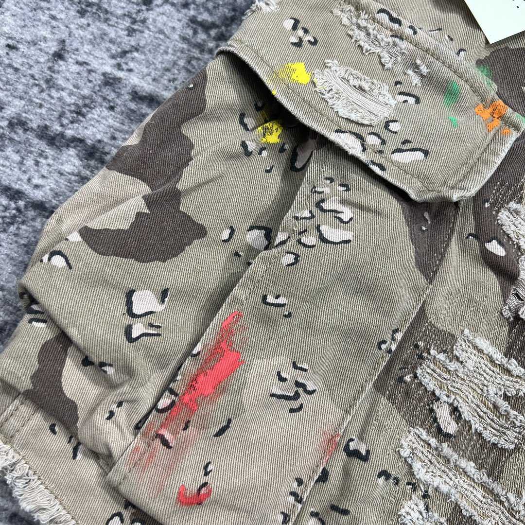 Gallery Dept G Patch Camo Cargo Shorts   630 - EUR FASHION