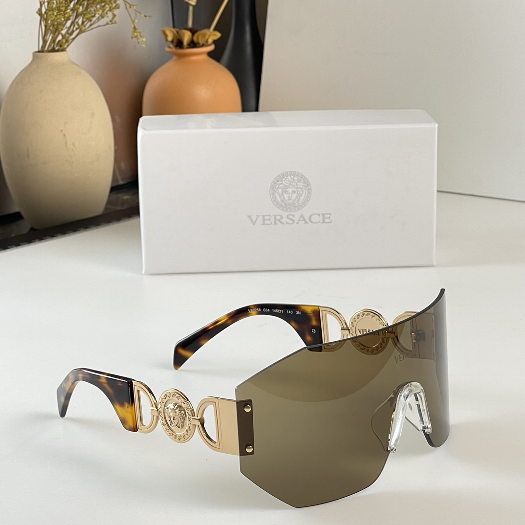 Versace Medusa Biggie Mask Sunglasses   VE2258 - EUR FASHION