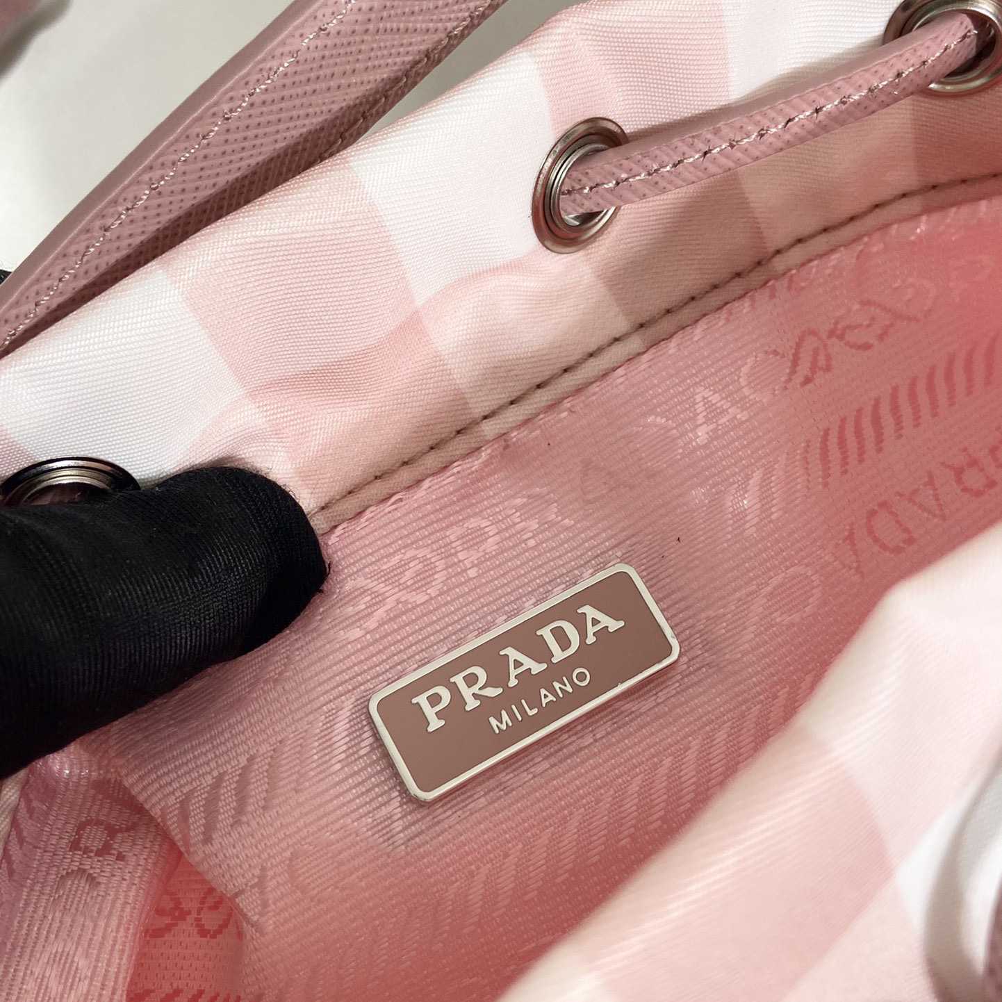 Prada Duet printed Re-Nylon bag - EUR FASHION