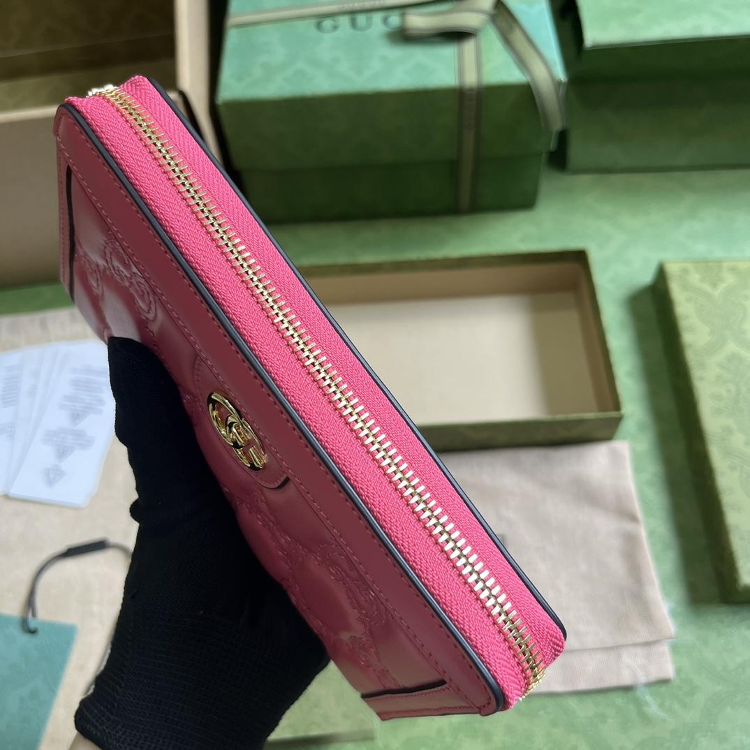 Gucci GG Matelasse Zip-around Wallet - EUR FASHION