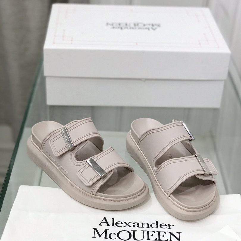 Alexander Mqueen Women's Hybrid Slide In Tea Rose - EUR FASHION