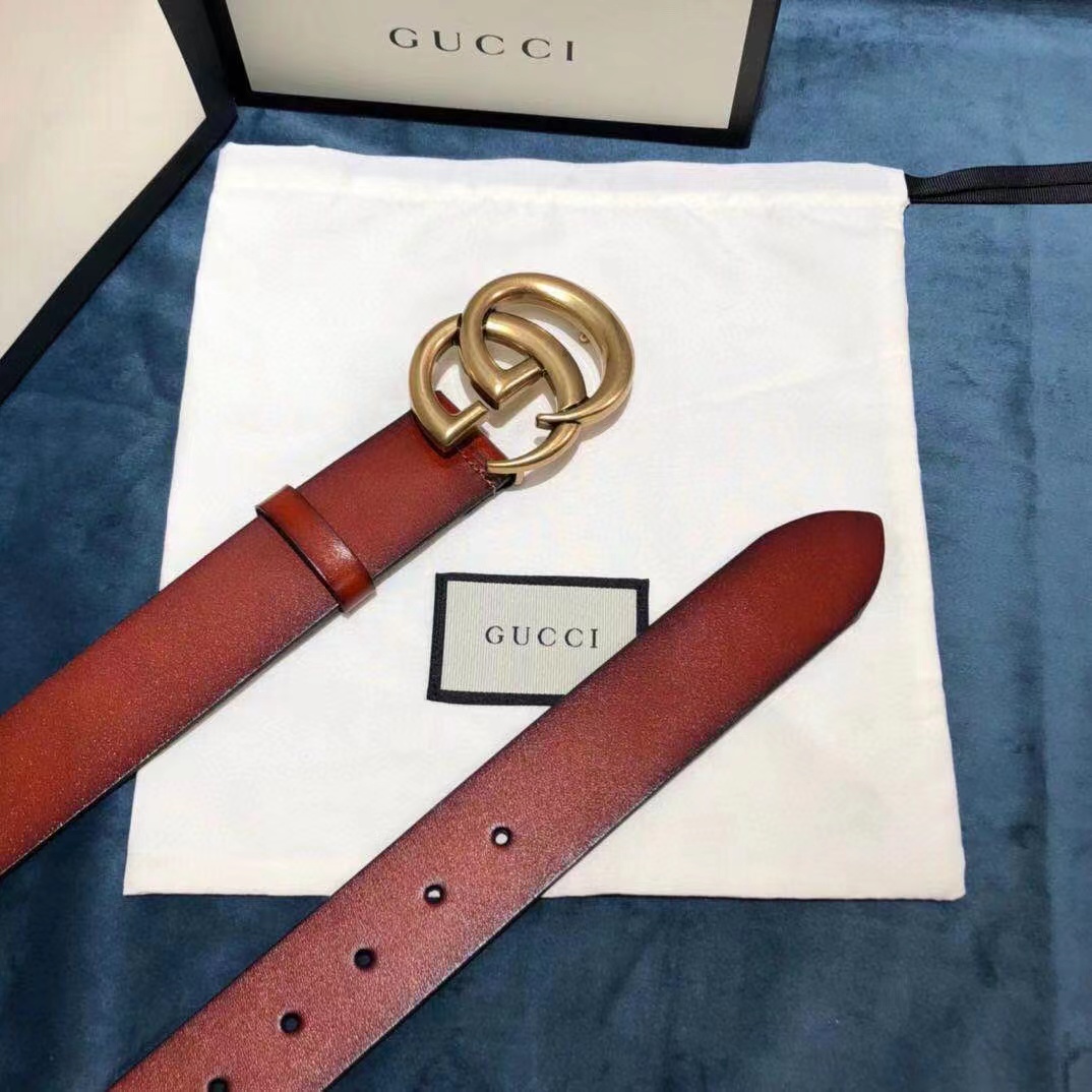 Gucci Leather Belt - EUR FASHION