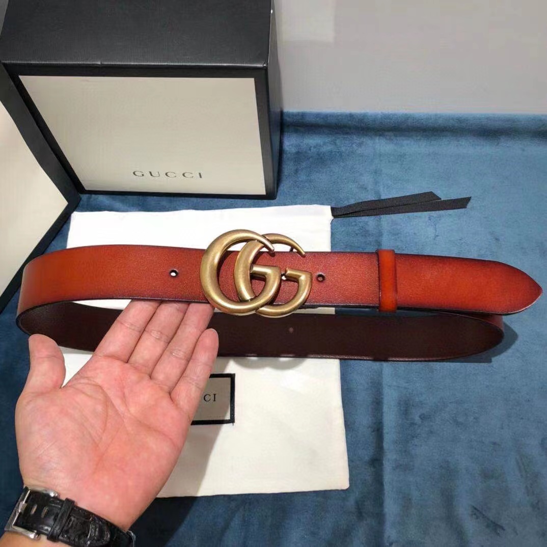 Gucci Leather Belt - EUR FASHION