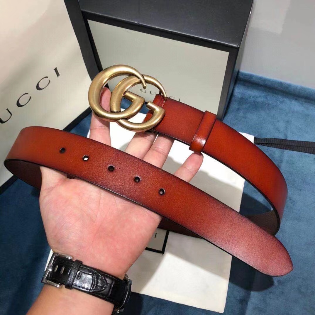 Gucci Leather Belt - EUR FASHION