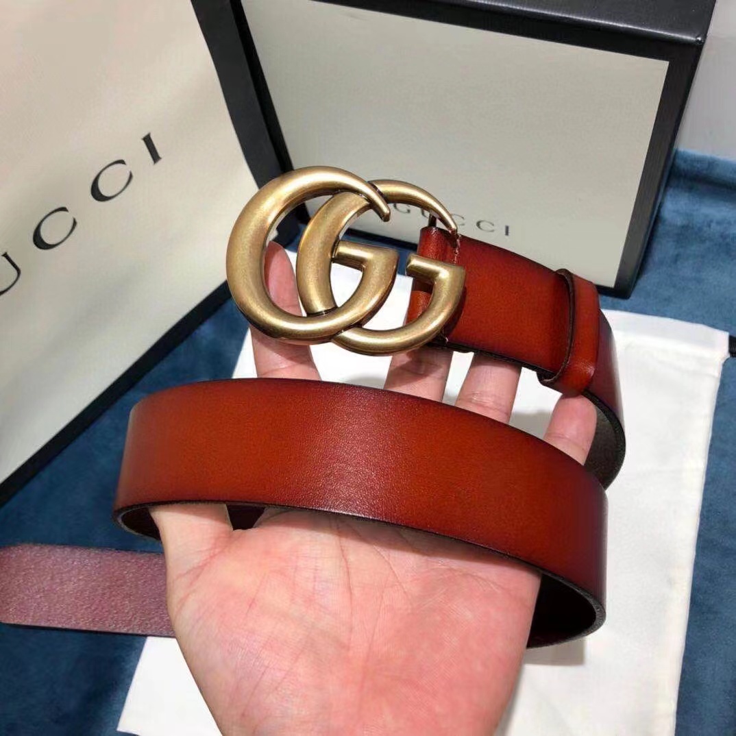 Gucci Leather Belt - EUR FASHION