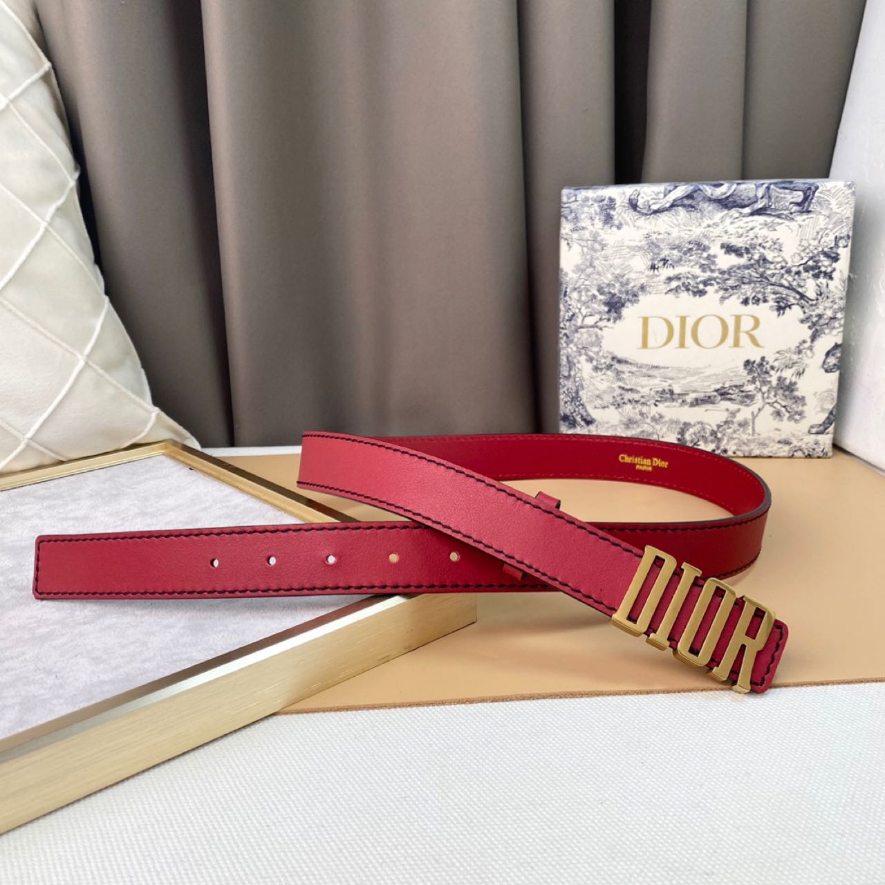 Dior D-Fence Reversible Belt  - EUR FASHION