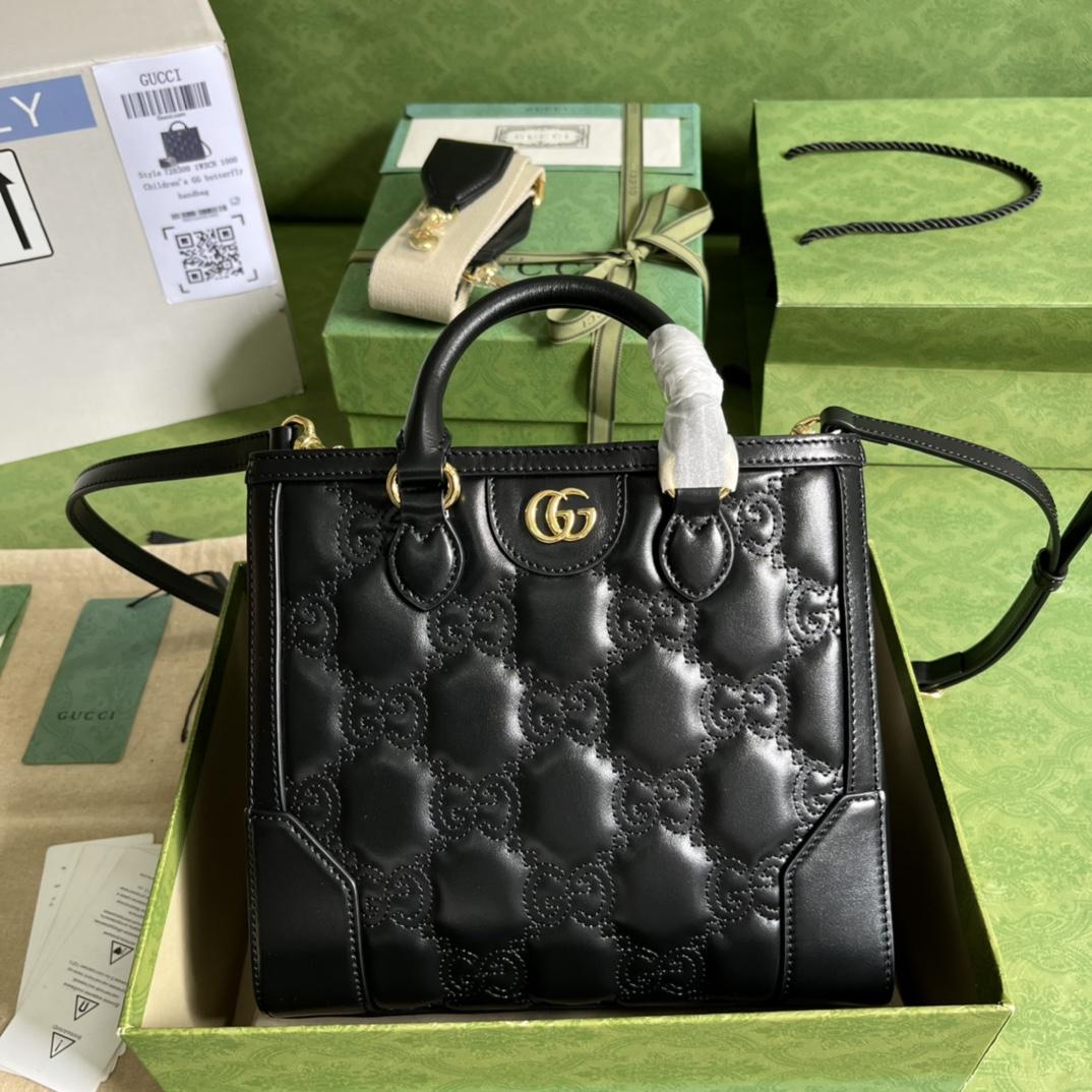 Gucci GG Matelasse MIni Top Handle Bag  (23x 22x 10cm) - EUR FASHION